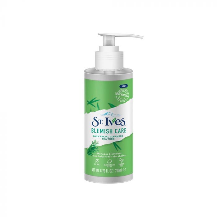 ژل پاک کننده آرایش اس تی ایوز مدل blemish حجم 200 میلی لیتر